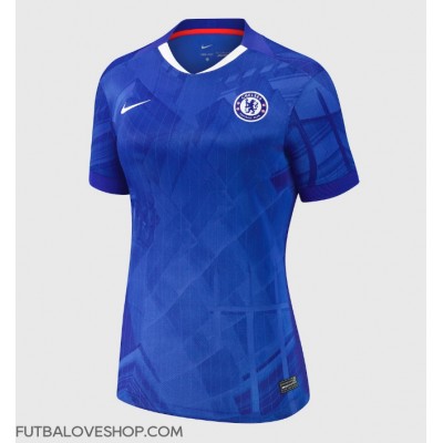 Dres Chelsea Jorrel Hato #21 Domáci pre Ženy 2025-26 Krátky Rukáv Dres Chelsea Jorrel Hato #21 Domáci pre Ženy 2025-26 Krátky Rukáv